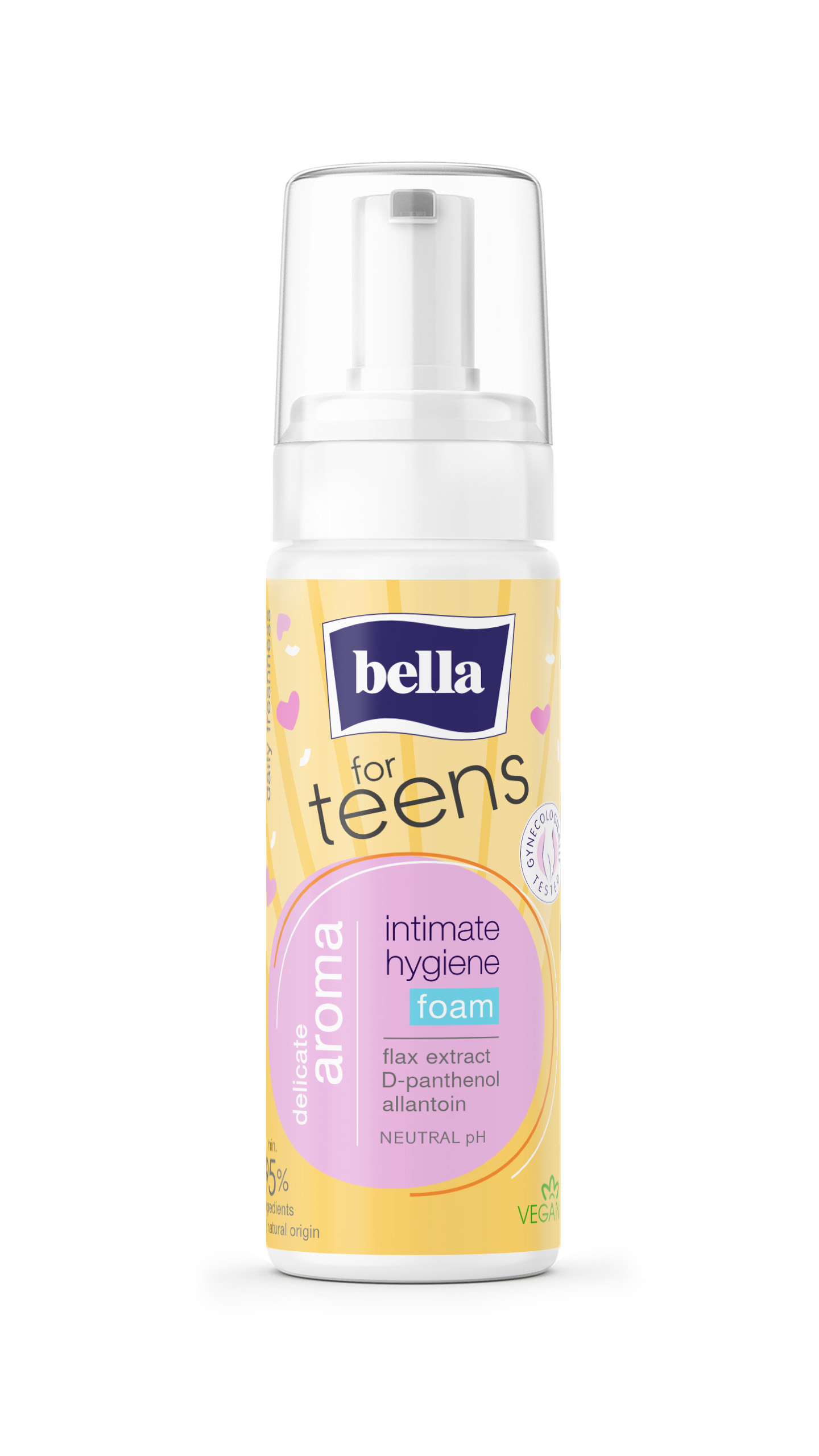 BELLA FOR TEENS Pena na intímnu hygienu Aróma 150 ml