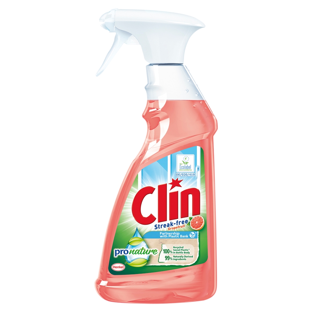 Clin Pronature prírodný čistič na okná GREP 500 ml