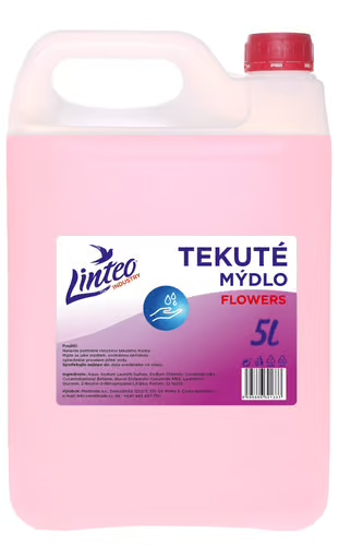 Linteo Tekuté mydlo Flowers 5l