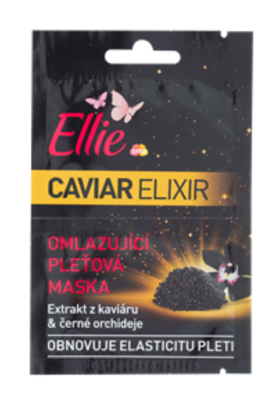 Ellie Caviar Elixir Omladzujúca pleťová maska 2x8ml