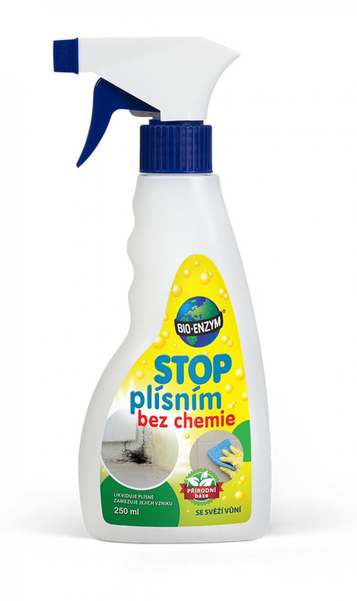 Bio Enzým Stop plesniam bez chémie so sviežou vôňou rozprašovač 250 ml