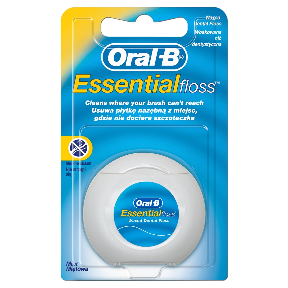 Procter & Gamble Oral-B dentálna niť 50m Essential Mint voskovaná