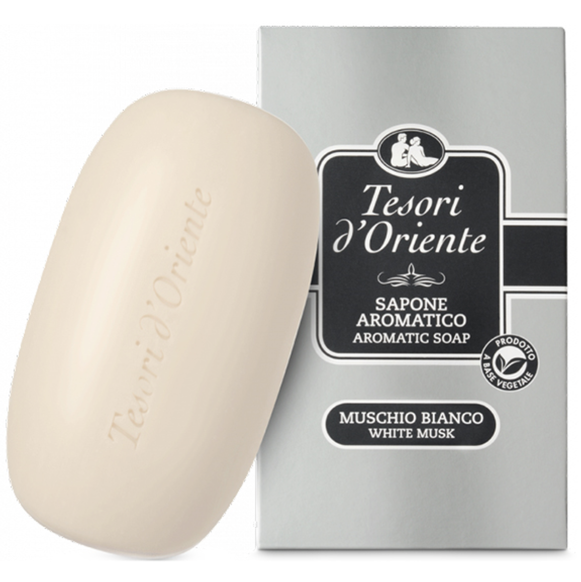 Tesori d´Oriente parfumované toaletné mydlo Muschio Bianco 150g
