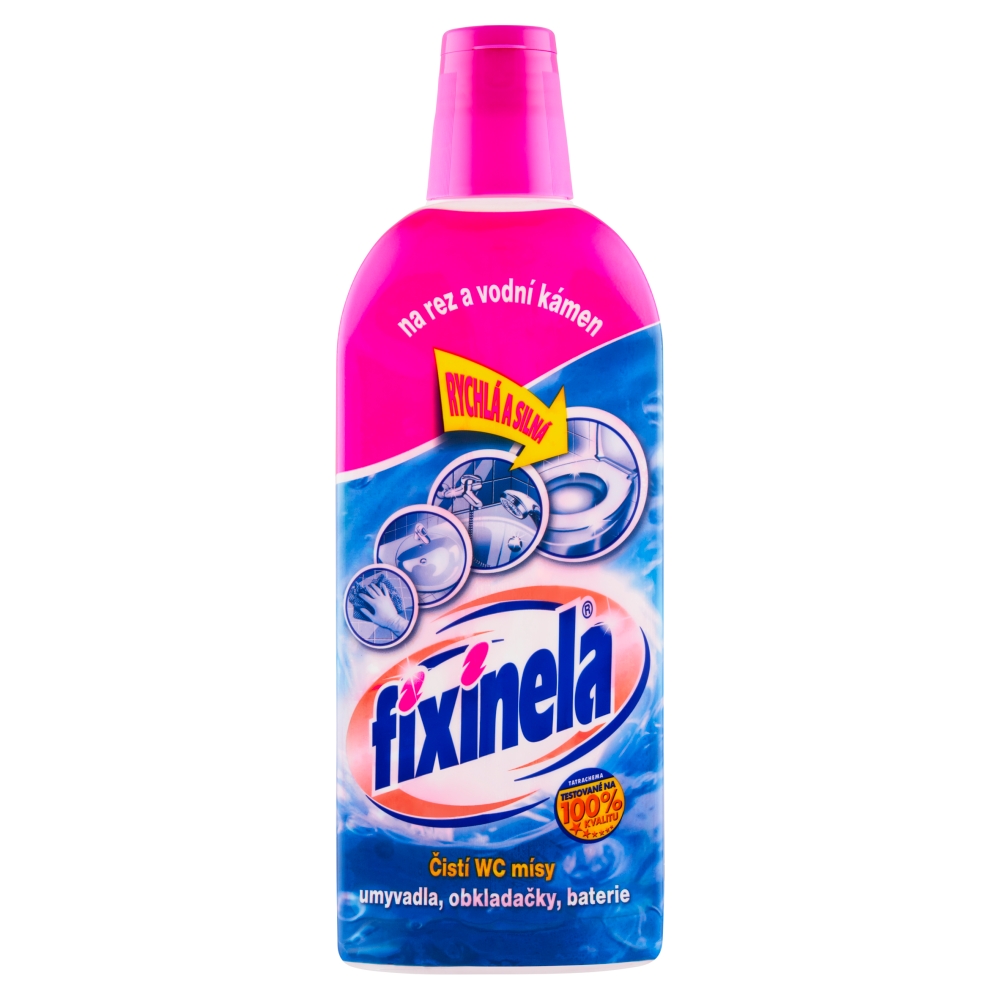 Fixinela tekutý čistič na hrdzu a vodný kameň 500 ml