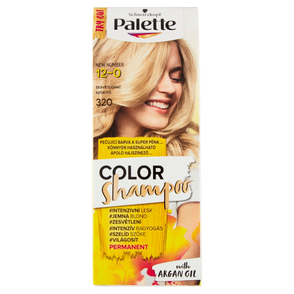 Henkel PALETTE COLOR ŠAMPÓN ZOSVETĽOVAČ 12-0 320