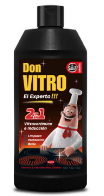 Čistič na sklokeramické a indukčné desky Don VITRO 500ml