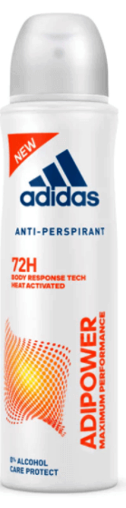 Coty Adidas AdiPower 72H Antiperspirant pre ženy 150 ml