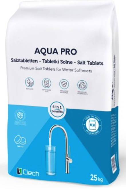 Soľ tabletovaná AQUA PRO 25kg