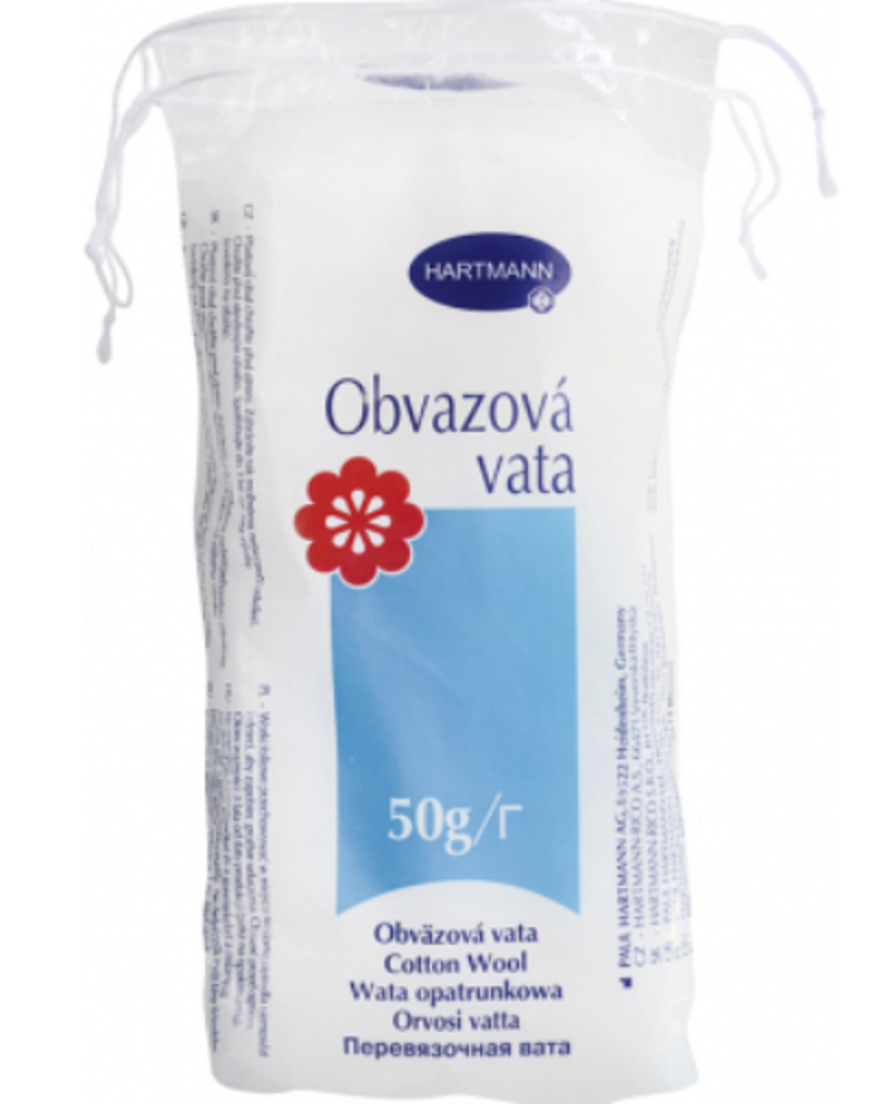 Paul Hartmann AG Hartmann obväzová vata 50g skladaná
