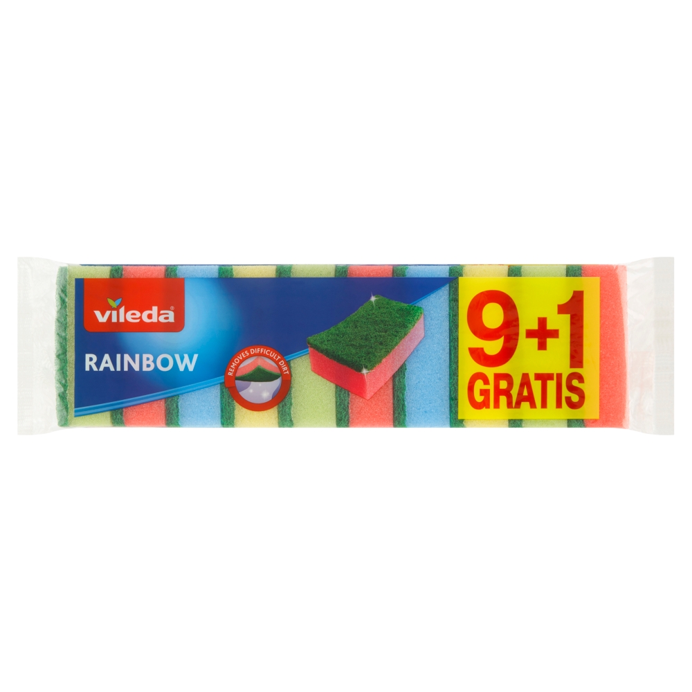 Freudenberg Home and Cleaning Solutions Vileda Rainbow huba na riad 9+1 Gratis