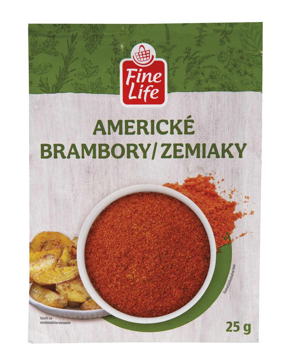 Fine Life Americké zemiaky 5 x 25 g