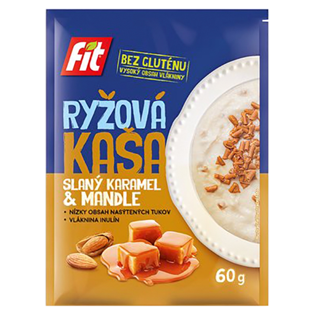 Fit ryžová kaša slaný karamel 60g