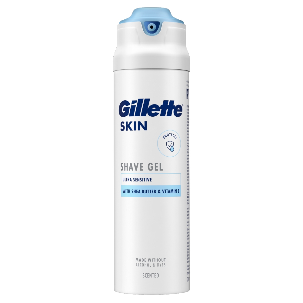 Gillette SKIN Sensitive gél 200ml Ultra