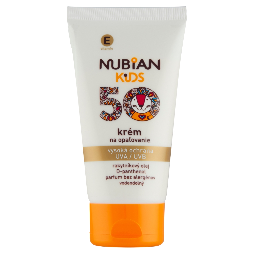 Herba Drug s.r.o. Nubian Kids OF 50 krém na opaľovanie tuba, 50 g