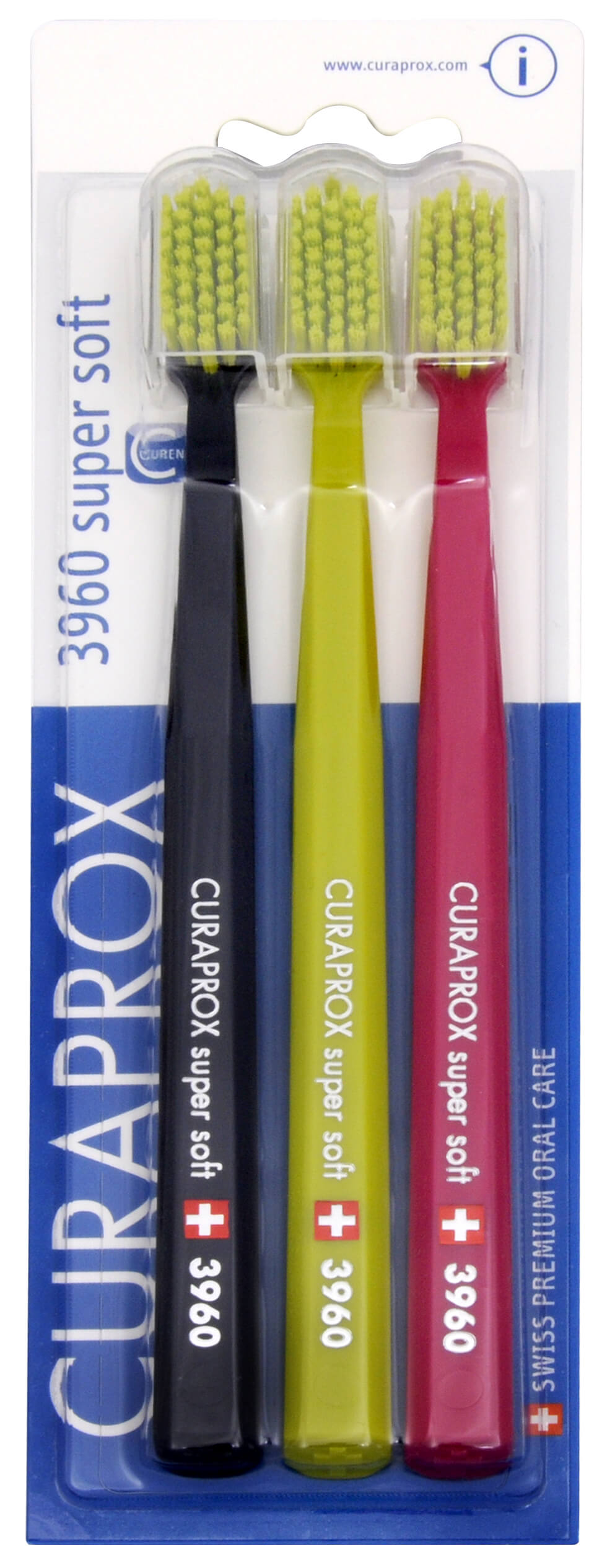 Curaden Swiss Curaprox CS 3960 super soft 3 ks