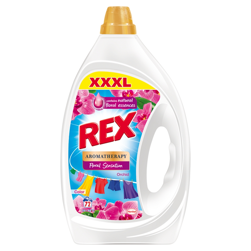 Rex prací gél 3,24L (72 PD) - Orchid (Color)