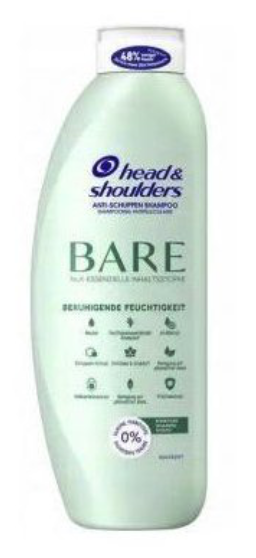 Head&Shoulders Bare Soothing Hydration šampón na vlasy 400ml