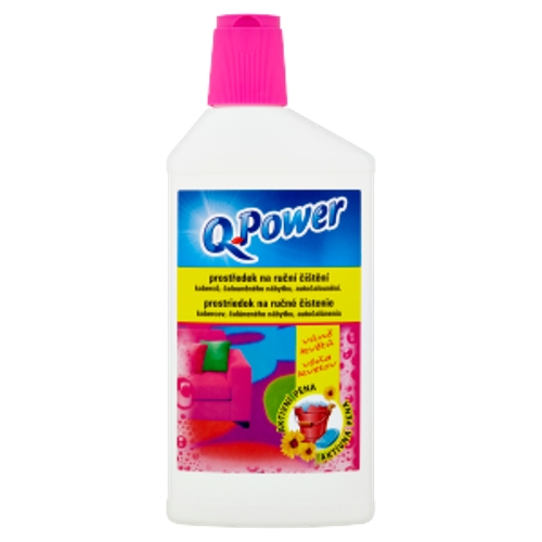 Q Power 500ml šampón na koberce a čalúnenie