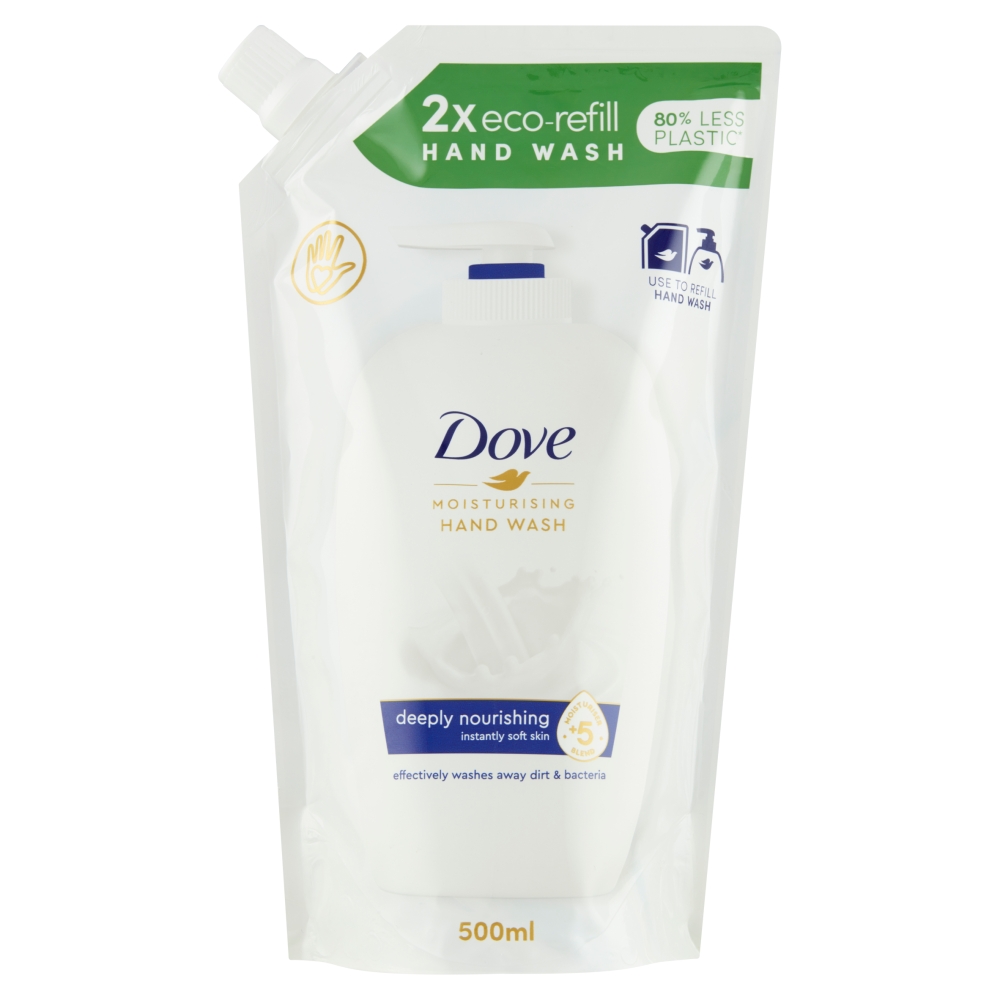 Unilever Dove tekuté mydlo Beauty Cream wash náhradná náplň 500 ml