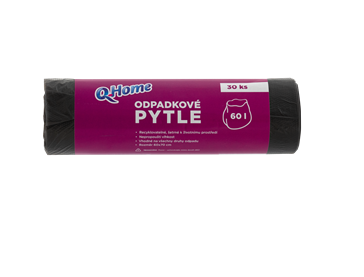 Q Home odpadkové vrecia 30ks/rolka 60L