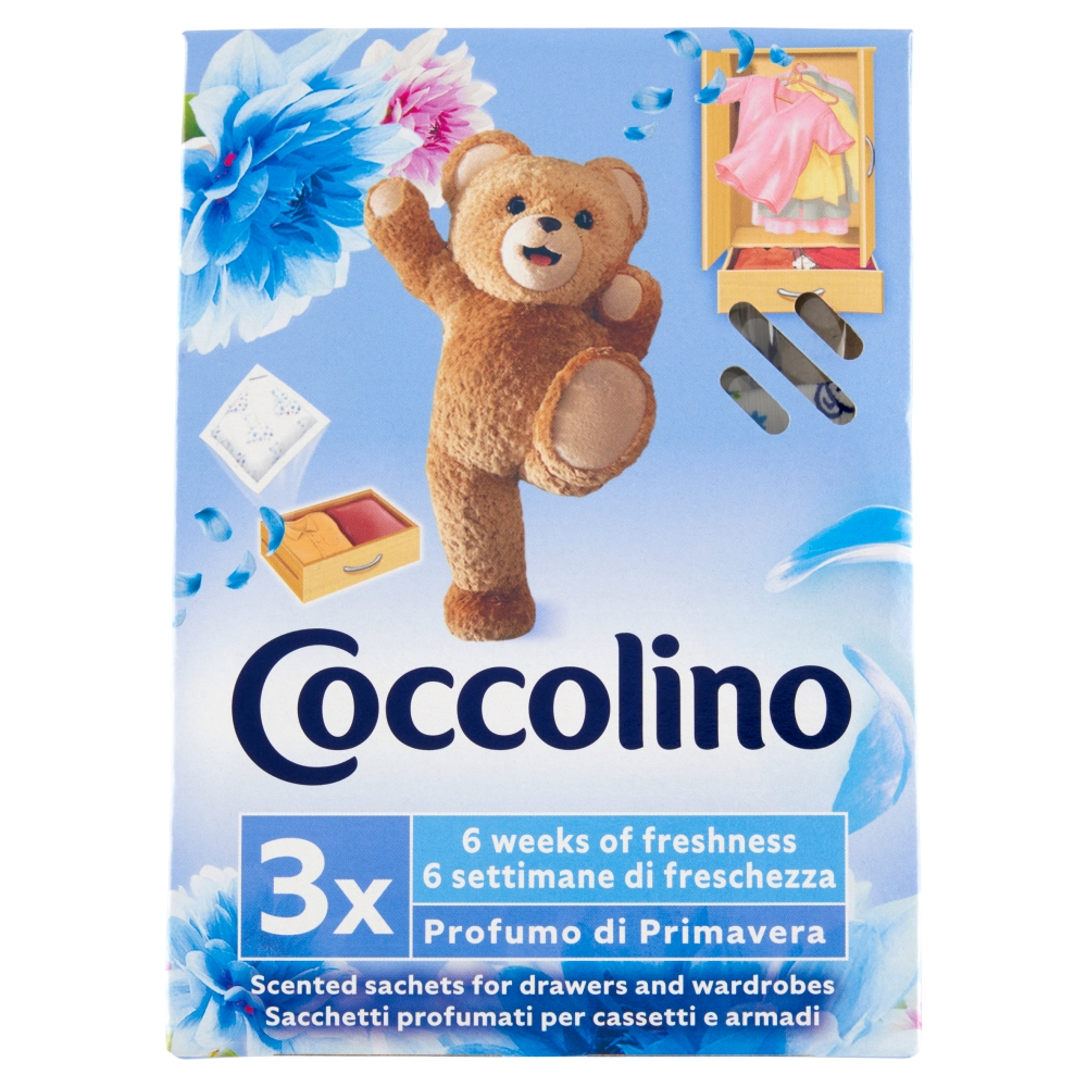 Unilever Coccolino profumo di Primavera voňavé vrecká do bielizne 3ks