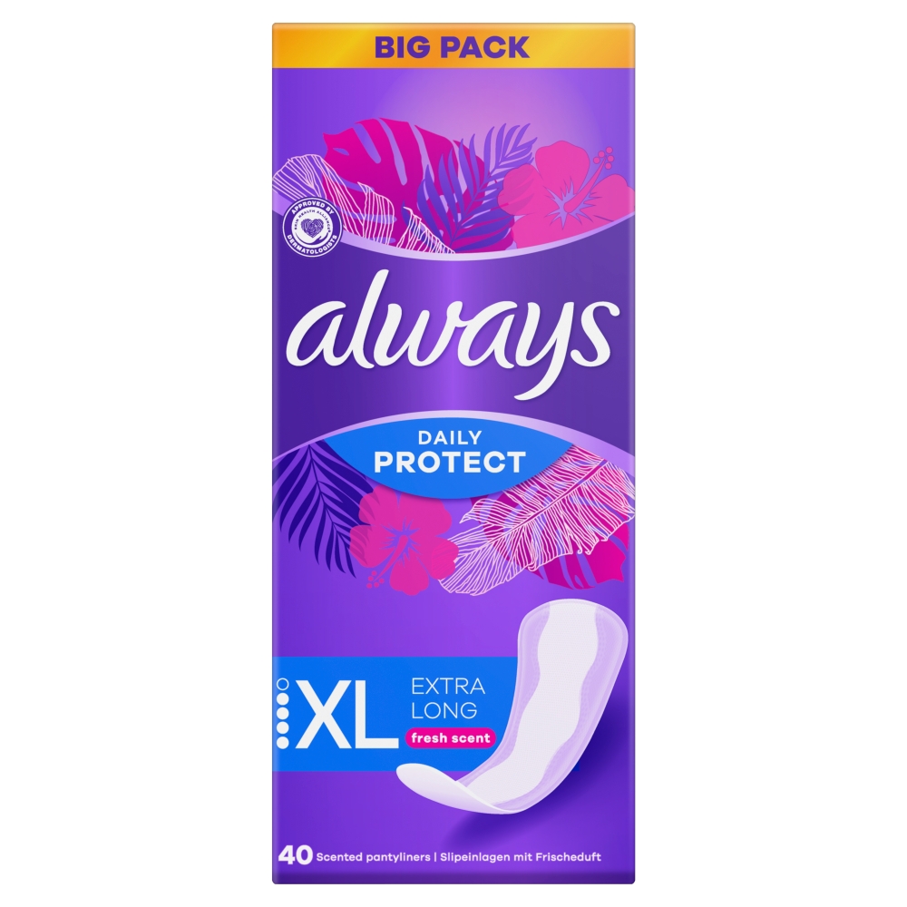 Procter and Gamble Always Intímky (40ks/kra) ExtraLongFresh