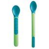 MAM LŽIČKY Feeding spoons & Cover 6+, zelené