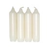 Sviečka vianočná (4ks/bal) biela