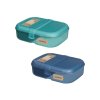 Sistema Delený desiatový box Ocean Bound Ribbon Lunch s nádobou na jogurt 1,1 l, mix farieb
