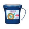 Sistema Hrnček na polievku Microwave Soup Mug 656 ml, modrá