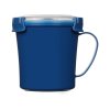 Sistema Hrnček na polievku Microwave Soup Mug 656 ml, modrá