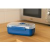 Sistema Krabička na ohrev jedla Microwave Rectangle 1,25 l, modrá