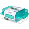 Sistema Delený desiatový box To Go LunchStack Rectangle 1,8 l, zelená