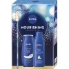 NIVEA darčeková sada pre ženy NOURISHING (sprchovací gél, mlieko) 