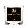 OBSIDIAN BLACK | votivní sójová svíčka | PARFUMIA® | 55 ml