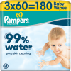 Pampers wipes (3x60/fol) Aqua zero plast
