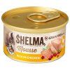 SHELMA Konzerva kuracie pre mačky 12 x 85 g