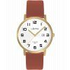 LAVVU Extrémně lehké titanové hodinky TITANIUM LYNGDAL Gold LWM0212