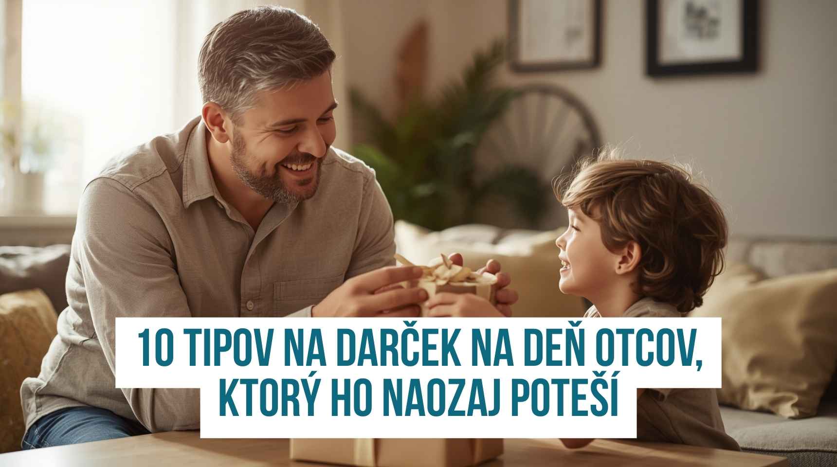10 tipov na darček na Deň otcov, ktorý ho naozaj poteší