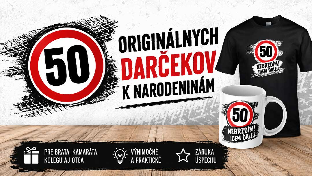 50 originálnych darčekov k narodeninám