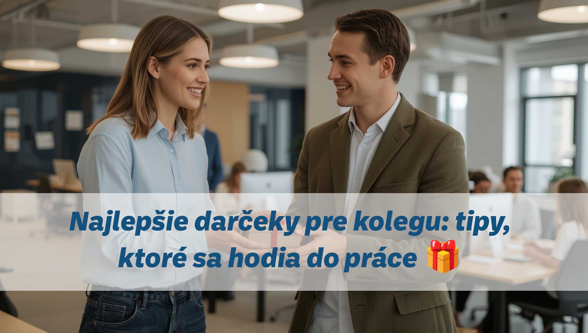 Najlepšie darčeky pre kolegu: tipy, ktoré sa hodia do práce 🎁
