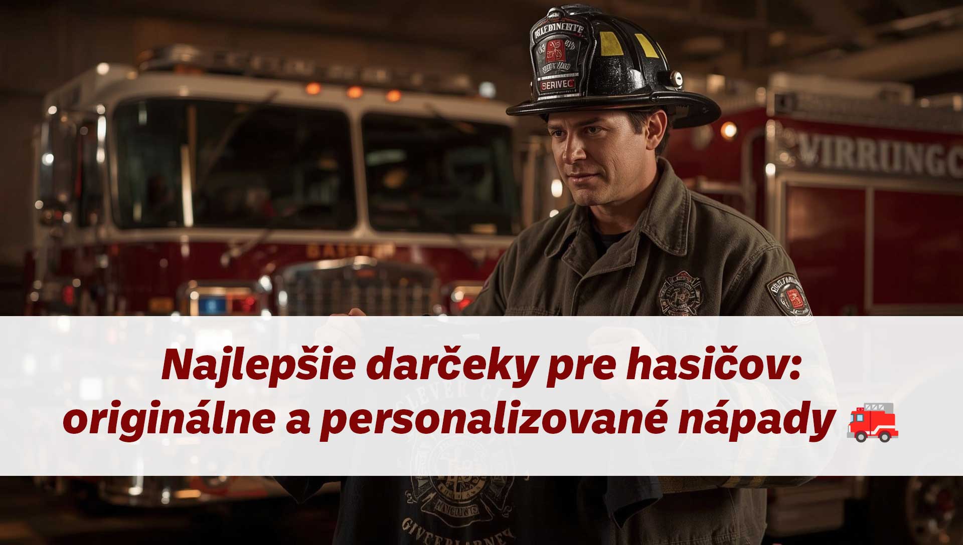 Najlepšie darčeky pre hasičov: originálne a personalizované nápady 🚒
