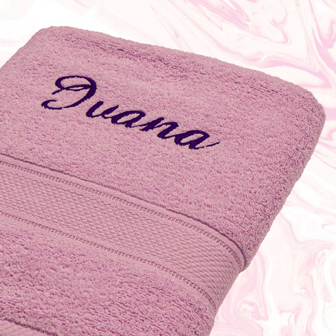 Vyšívané osušky – personalizovaný darček s hodnotou