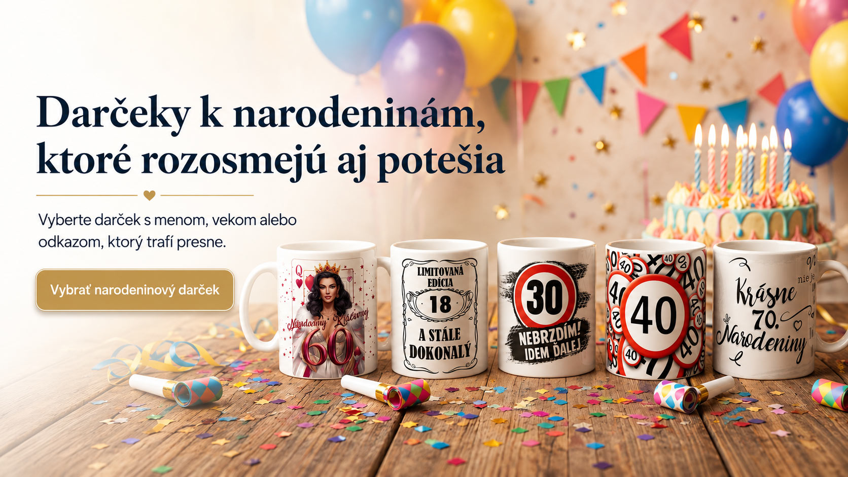 Darčeky k narodeninám