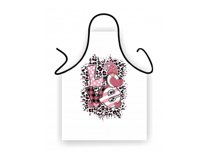 🧑‍🍳 Zástera – Love Pink s gnómom 💖🧙‍♂️