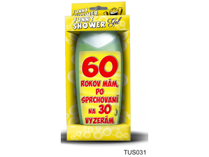 Sprchový gél - 60 rokov mám