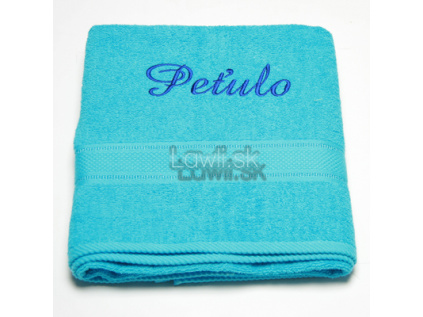 Osuška s menom - Peťulo