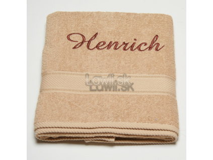 Osuška s menom - Henrich