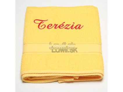 Osuška s menom - Terézia