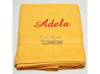 Osuška s menom - Adela